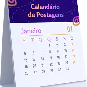 Calendário com 365 Ideias de Conteúdo para o seu Instagram: Transforme suas Postagens Diárias