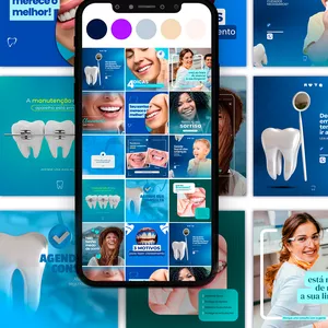 Ultra Pack Canva Dentista: Transforme Seu Perfil Profissional nas Redes Sociais