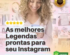 Guia Legendas Perfeitas +60 Legendas Prontas para Alavancar as Vendas da sua Loja de Presentes Personalizados