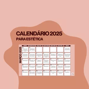 Calendário editorial 2025 para Estética: Guia Completo para Esteticistas