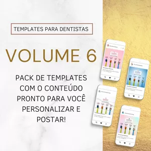 VOLUME 6: Templates Editáveis para Dentistas - Um Review Completo