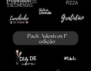 Pack Adesivos transforma sua criatividade em arte digital